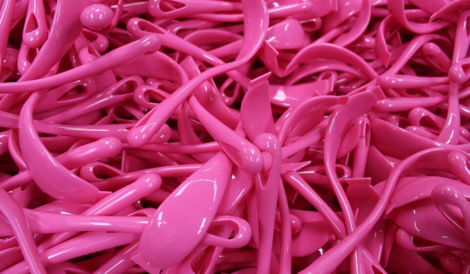 plastic, production, industry, red, plastic brushes, macro, polymer, rods, polymer, polymer, polymer, polymer, polymer