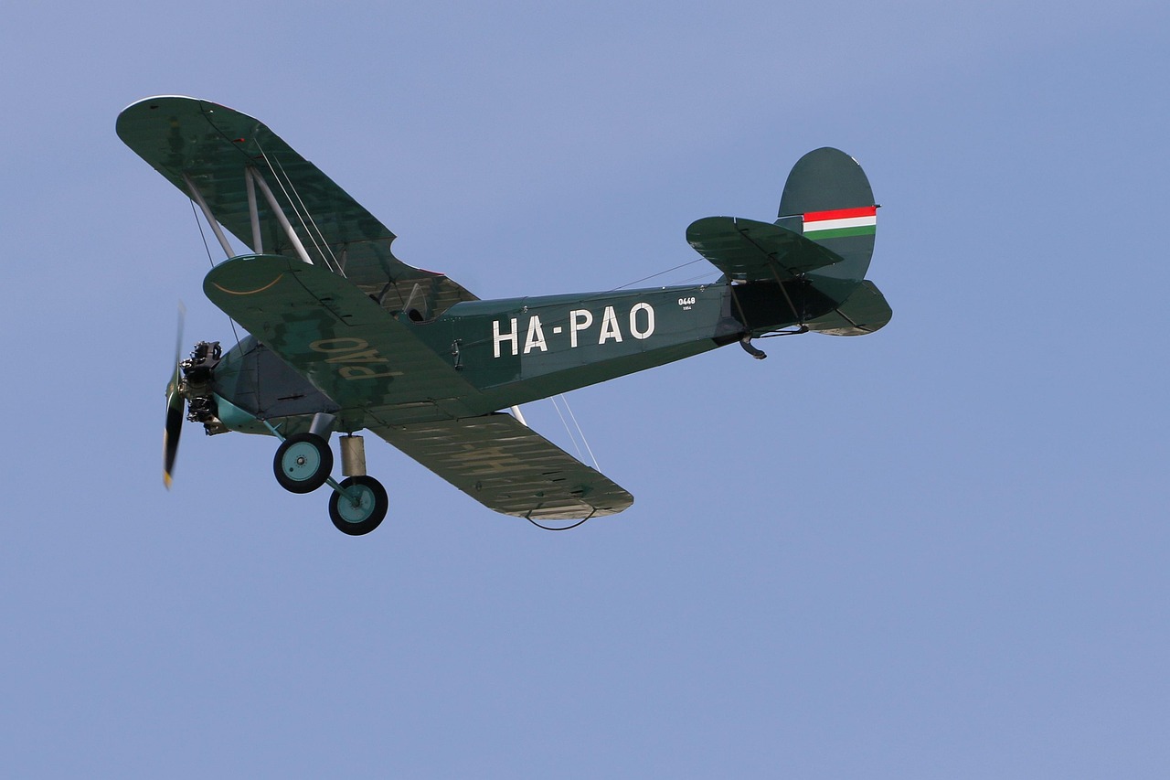 aircraft, tutorial, poly karpov css-13, biplane, blue sky
