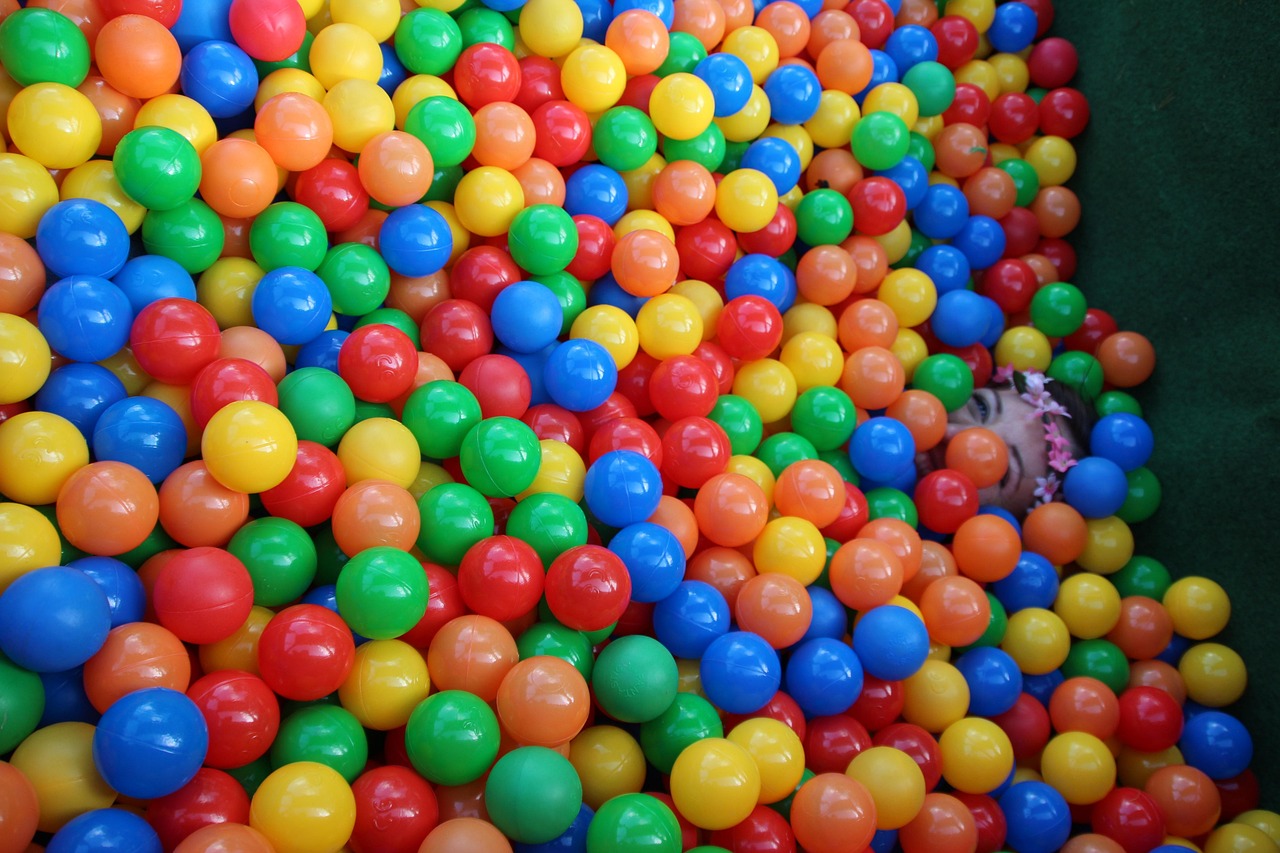 ball pit, multicoloured, balls, toy, colorful, plastic, plastic balls, ball pit, ball pit, ball pit, ball pit, ball pit