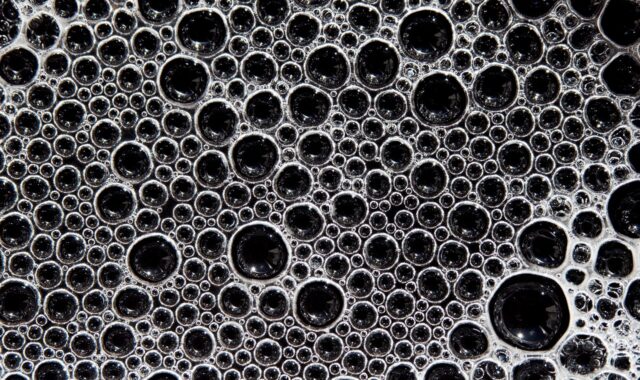 bubbles, pattern, surface, water, crowded, crowd, touching, packed, close, together, soap, detergent, sizes, gray water, gray crowd, nature, gray pattern, gray soap, gray bubbles, gray together, gray closed