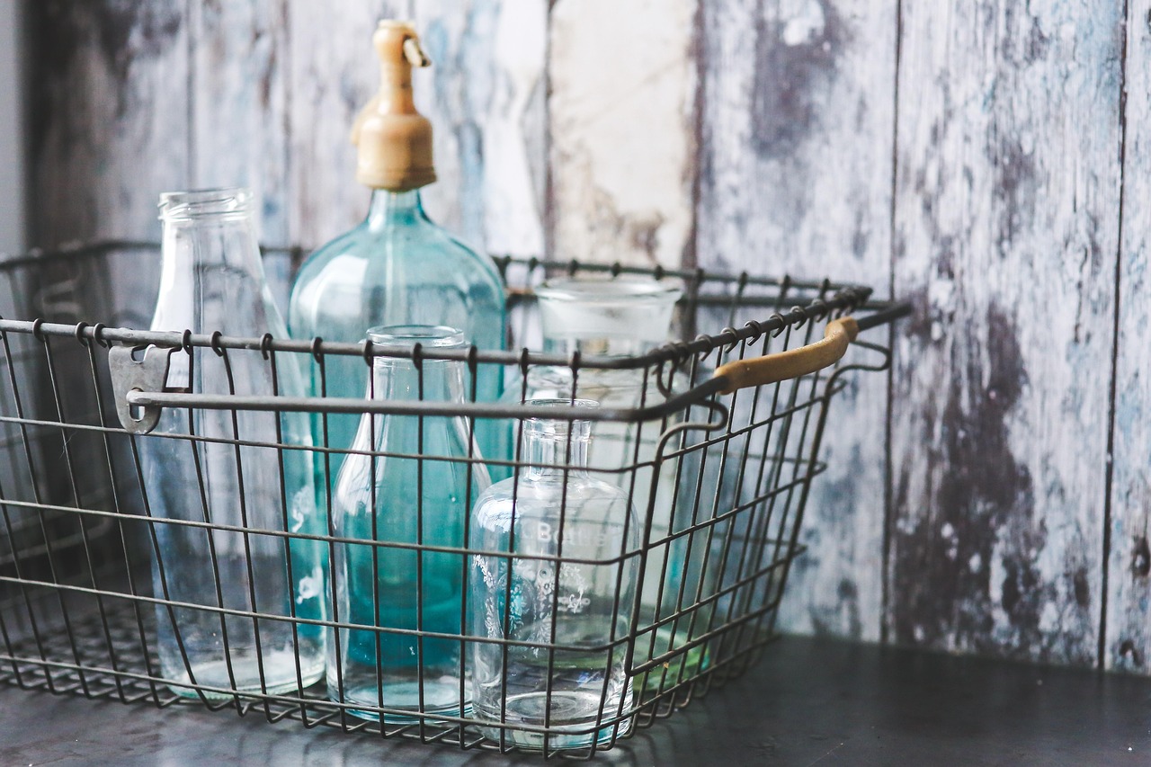 bottle, vintage, metal basket, metal, basket, bottles, empty, retro, old, vintage, vintage, vintage, vintage, vintage, metal basket, metal, basket, basket, basket, basket, bottles, retro